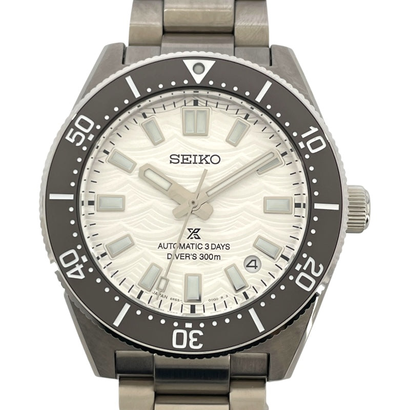 セイコー SEIKO プロスペック SBDC213 ホワイト SS 自動巻き メンズ 腕時計