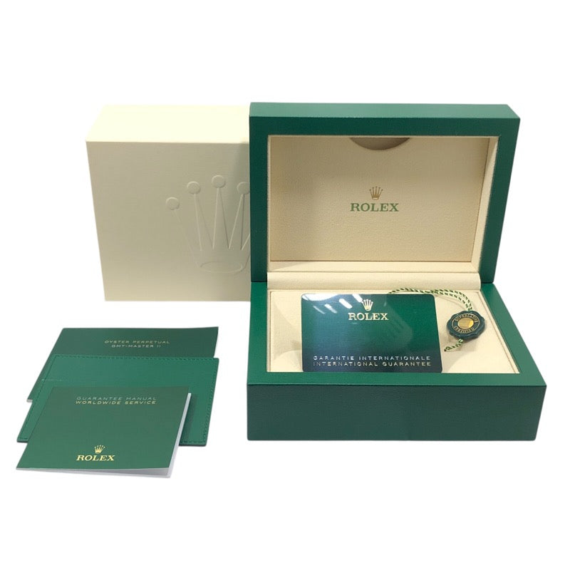 ロレックス ROLEX GMTマスター２ ランダムシリアル 126711CHNR ブラック SS/K18PG メンズ 腕時計