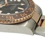 ロレックス ROLEX GMTマスター２ ランダムシリアル 126711CHNR ブラック SS/K18PG メンズ 腕時計