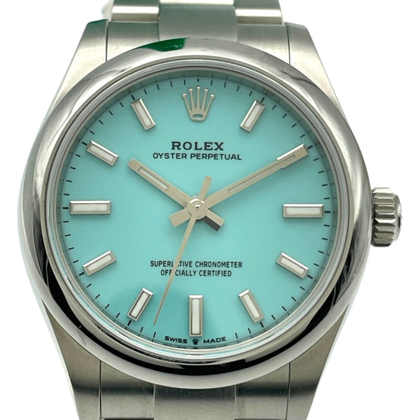 ロレックス ROLEX オイスターパーペチュアル31 ターコイズ 277200 ターコイズ SS 自動巻き ユニセックス 腕時計
