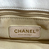 シャネル CHANEL トップハンドルスモールフラップバッグ ホワイト/GD金具 カーフ レディース ハンドバッグ