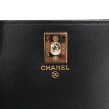 シャネル CHANEL トレンディCC チェーンウォレット AP4184 ブラック・ゴールド金具 ラムスキン レディース ショルダーバッグ