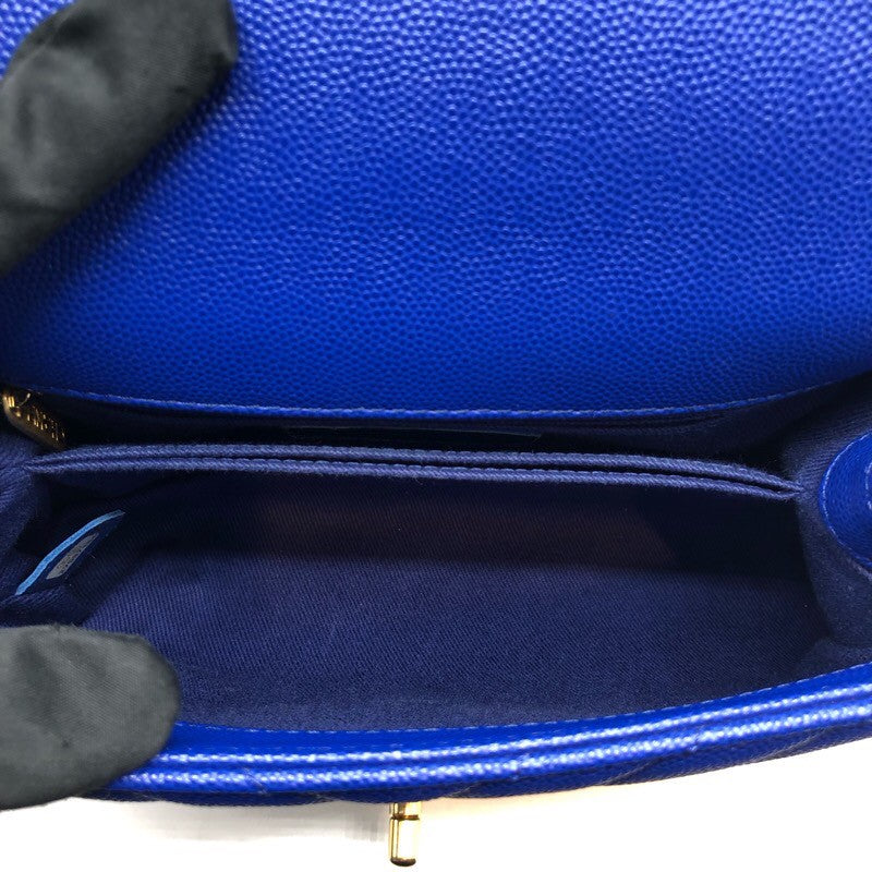 シャネル CHANEL ココハンドルXS A92990 キャビアスキン レディース ハンドバッグ