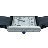 カルティエ Cartier タンクマストLM ソーラーピート WSTA0059 ホワイト SS レディース 腕時計