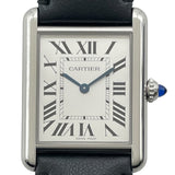 カルティエ Cartier タンクマストLM ソーラーピート WSTA0059 ホワイト SS レディース 腕時計