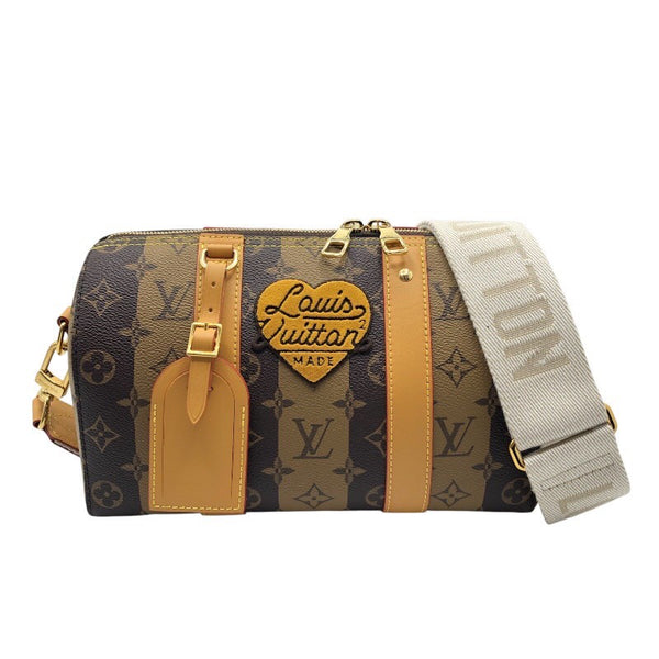 ルイ・ヴィトン LOUIS VUITTON LV×NIGO シティキーポル M45963 LVスクエアード レディース ショルダーバッグ