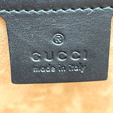 グッチ GUCCI シルヴィ レオパード ハラコ/レザー レディース ショルダーバッグ