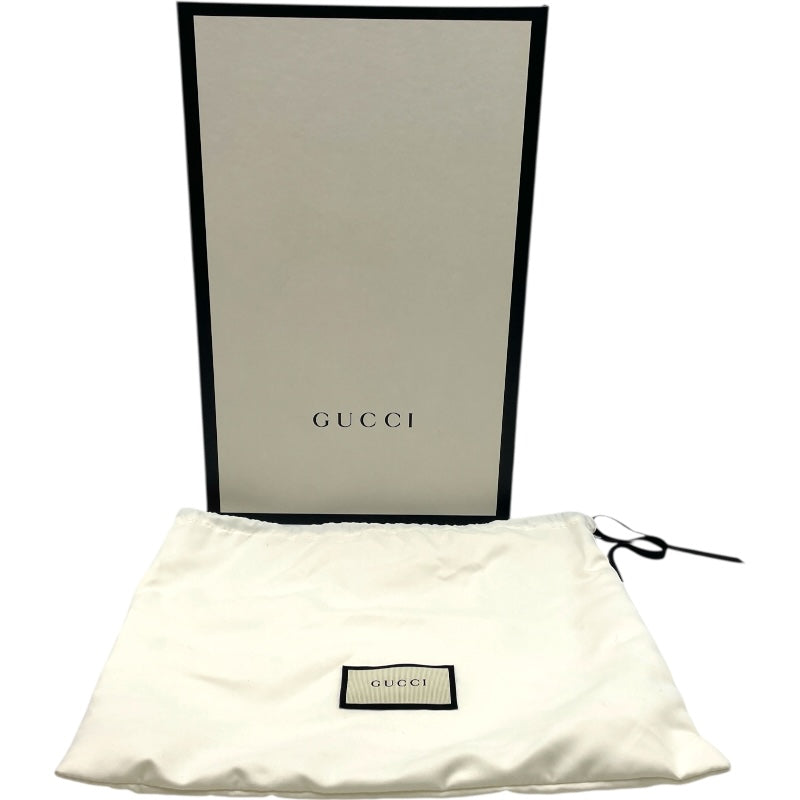 グッチ GUCCI シルヴィ レオパード ハラコ/レザー レディース ショルダーバッグ