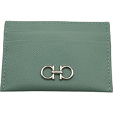 サルヴァトーレ・フェラガモ Salvatore Ferragamo ガンチーニカードケース ブルー系 レザー レディース カードケース