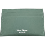 サルヴァトーレ・フェラガモ Salvatore Ferragamo ガンチーニカードケース ブルー系 レザー レディース カードケース