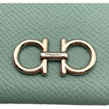 サルヴァトーレ・フェラガモ Salvatore Ferragamo ガンチーニカードケース ブルー系 レザー レディース カードケース