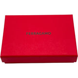 サルヴァトーレ・フェラガモ Salvatore Ferragamo ガンチーニカードケース ブルー系 レザー レディース カードケース