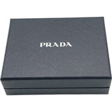 プラダ PRADA トライアングルロゴカードケース 1MC110 ホワイト SV金具 サフィアーノ レディース カードケース