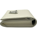 プラダ PRADA トライアングルロゴカードケース 1MC110 ホワイト SV金具 サフィアーノ レディース カードケース