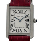 カルティエ Cartier タンクソロ LM WSTA0028 シルバー SS クオーツ ユニセックス 腕時計