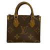 ルイ・ヴィトン LOUIS VUITTON オンザゴーBB M46839 ブラウン モノグラム・ジャイアントリバース レディース ショルダーバッグ