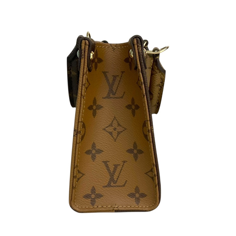 ルイ・ヴィトン LOUIS VUITTON オンザゴーBB M46839 ブラウン