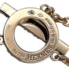 エルメス HERMES フィネス ブラックスピネル ラリアットネックレス ピンクゴールド Au750/ブラックスピネル ジュエリー