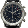 ブライトリング BREITLING ナビタイマー ワールド A24322 ブラック ステンレススチール 自動巻き メンズ 腕時計