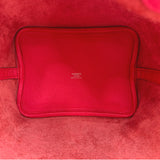 エルメス HERMES ピコタンロックPM A刻 ローズエクストリーム シルバー金具 トリヨン レディース ハンドバッグ