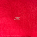 エルメス HERMES ピコタンロックPM A刻 ローズエクストリーム シルバー金具 トリヨン レディース ハンドバッグ