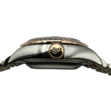 ロレックス ROLEX デイトジャスト28 チョコ 279381RBR チョコ ピンクゴールド/ステンレススチール 自動巻き レディース 腕時計