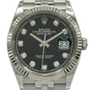 ロレックス ROLEX デイトジャスト36 126234G ブラック ホワイトゴールド/ステンレススチール 自動巻き メンズ 腕時計