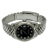 ロレックス ROLEX デイトジャスト36 126234G ブラック ホワイトゴールド/ステンレススチール 自動巻き メンズ 腕時計
