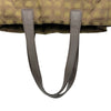 シャネル CHANEL ニュートラベルライントートMM A15991 6番台 カーキ/ブラウン シルバー金具 ナイロン/レザー レディース トートバッグ