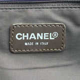 シャネル CHANEL ニュートラベルライントートMM A15991 6番台 カーキ/ブラウン シルバー金具 ナイロン/レザー レディース トートバッグ