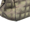 シャネル CHANEL ニュートラベルライントートMM A15991 6番台 カーキ/ブラウン シルバー金具 ナイロン/レザー レディース トートバッグ