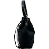 プラダ PRADA 巾着ミニショルダーハンドバッグ ブラック シルバー金具 ナイロン/レザー レディース ハンドバッグ