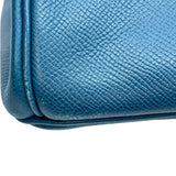 エルメス HERMES バーキン30 □L刻印 ブルータラサ シルバー金具 エプソン レディース ハンドバッグ