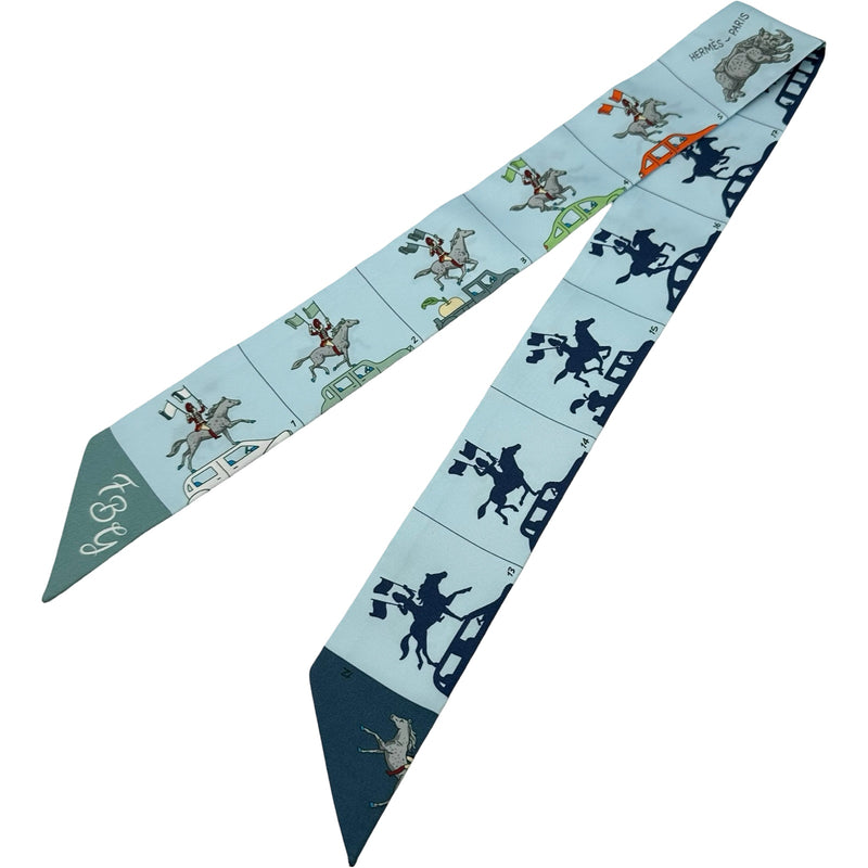 エルメス HERMES ツイリー HERMES PARADE マルチカラー シルク