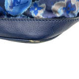 ルイ・ヴィトン LOUIS VUITTON ノエフルMM M94312 ブルー モノグラム・カットフラワー レディース トートバッグ