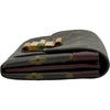 ルイ・ヴィトン LOUIS VUITTON ポルトフォイユ・エリゼ M60414 ブラウン/パープル モノグラムキャンバス レディース 長財布
