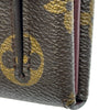ルイ・ヴィトン LOUIS VUITTON ポルトフォイユ・エリゼ M60414 ブラウン/パープル モノグラムキャンバス レディース 長財布