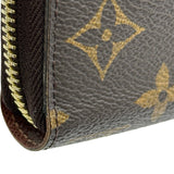 ルイ・ヴィトン LOUIS VUITTON ジッピー・ウォレット M42616 ブラウン モノグラムキャンバス ユニセックス 長財布