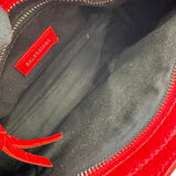 バレンシアガ BALENCIAGA クラシックミニシティ 300295 レッド シルバー金具 レザー レディース ハンドバッグ
