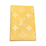 ルイ・ヴィトン LOUIS VUITTON オーガナイザー・ドゥポッシュ M28259 イエロー カーフ/ジョーヌマット レディース カードケース