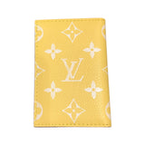 ルイ・ヴィトン LOUIS VUITTON オーガナイザー・ドゥポッシュ M28259 イエロー カーフ/ジョーヌマット レディース カードケース
