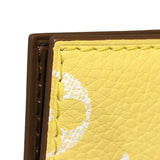ルイ・ヴィトン LOUIS VUITTON オーガナイザー・ドゥポッシュ M28259 イエロー カーフ/ジョーヌマット レディース カードケース