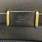 エルメス HERMES エールバックジップミニ K刻印 ブラック ゴールド金具 トワル/ハンター レディース ショルダーバッグ