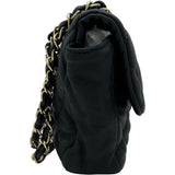 シャネル CHANEL マトラッセSフラップチェーンショルダー 10番台 ブラック ゴールド金具 ラムスキン レディース ショルダーバッグ