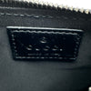 グッチ GUCCI ダブルGジップキーポーチ 837747 ブラック ブラック金具 レザー レディース ポーチ