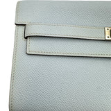 エルメス HERMES ケリートゥーゴー Y刻印 ブルーブリュム シルバー金具 エプソン レディース ショルダーバッグ