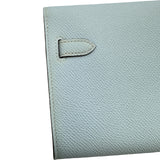 エルメス HERMES ケリートゥーゴー Y刻印 ブルーブリュム シルバー金具 エプソン レディース ショルダーバッグ