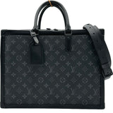 ルイ・ヴィトン LOUIS VUITTON ソフトトランク・ブリーフケース M44952 ブラック モノグラム・エクリプス メンズ ブリーフケース