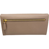 プラダ PRADA トライアングルロゴ二つ折り長財布 1MH132 ベージュ ゴールド金具 サフィアーノ レディース 長財布