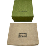 グッチ GUCCI ダブルGミディアムウォレット 598587 ベージュ ゴールド金具 レザー レディース 二つ折り財布